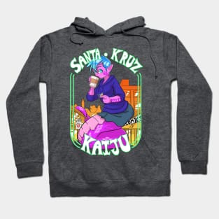 Naga Kaiju comics and coffee Hoodie